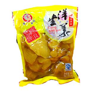 陈良洋生姜400克装 嘉兴酱菜农产品土特产咸菜洋生姜袋装 5包包邮