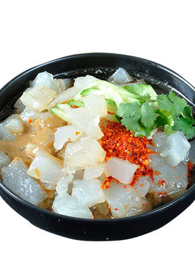 天津美食小吃王老爹生焖子1份 带麻酱二月二吃焖子