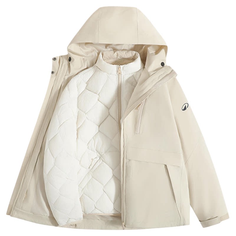 【重磅新品】迪卡侬羽绒三合一女