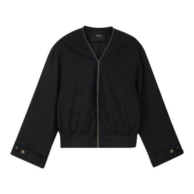 THESOONG复古老钱风纯棉短款外套