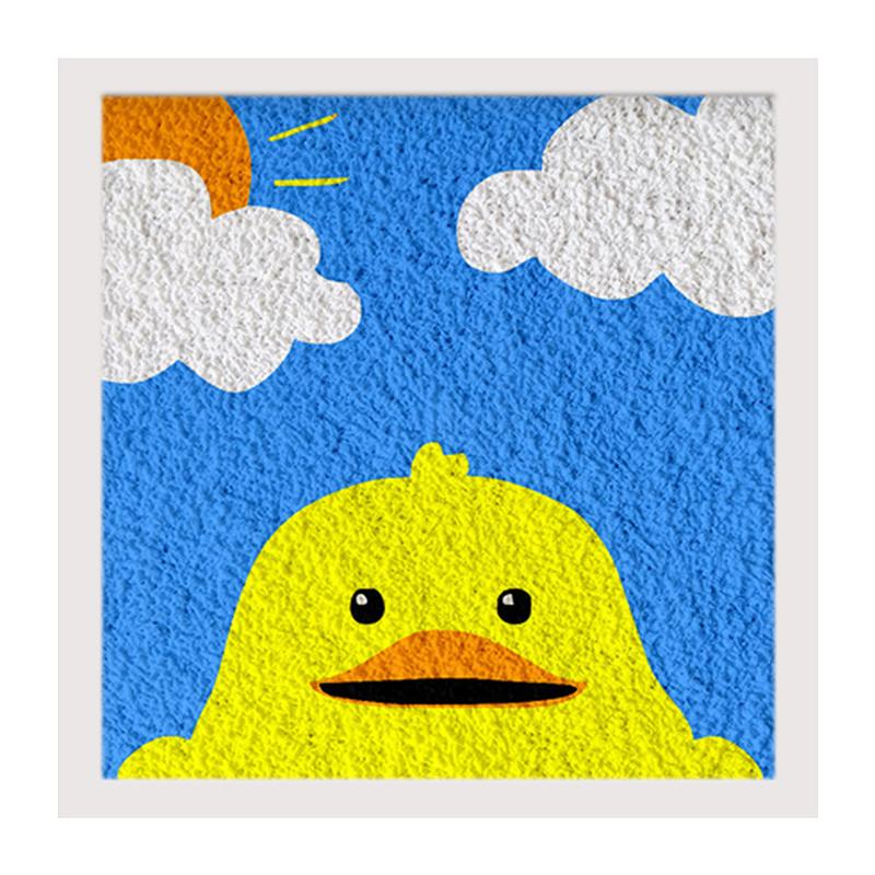 纸浆画厂家直销手工制作材料包