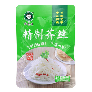 少林登封特产小苍娃芥菜丝原味河南咸菜新鲜即食下饭菜袋装180g