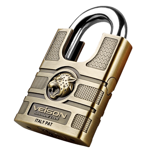 VEISON/威臣 豹子头挂锁宿舍门锁防盗锁仓库门锁铁门锁寝室大门