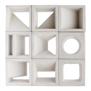 双面空心砖水泥构件砖网红砖隔断外墙装饰艺术造型构建砖室内室外