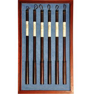 西泠印社 六任七任社长毛笔套装120年纪念单支装吴昌硕毛笔沙孟海毛笔教师节送礼高档收藏文房用品