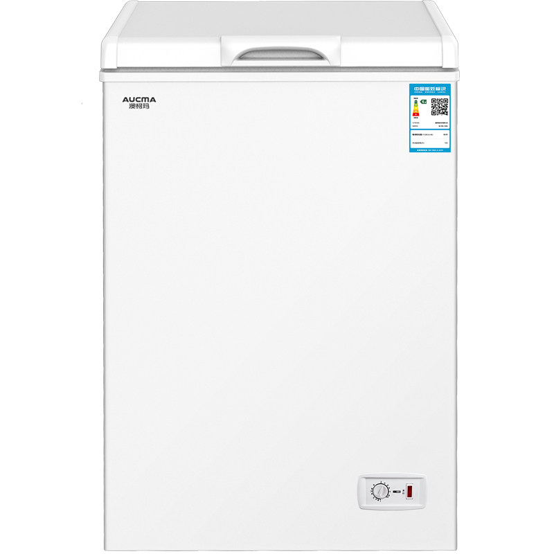 Aucma/澳柯玛 BC/BD-100H家用小型冷藏冷冻一级能效冰柜冷柜囤货