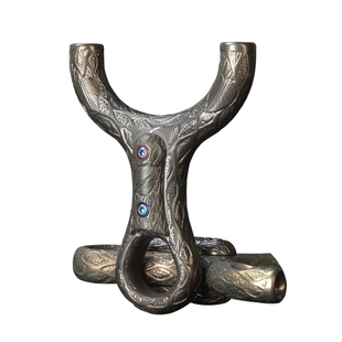 聚义正品钛合金斜顶卡球弹弓高精度大威力花和尚外竞技成年人专用