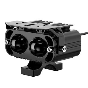 摩托车射灯电动车车灯超亮led大灯外置透镜电瓶车前灯强光远近光