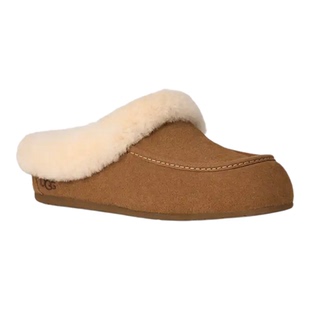 UGG女鞋穆勒鞋雪地棉拖鞋棉鞋加厚羊毛Ansley羊皮绒面秋冬季保暖