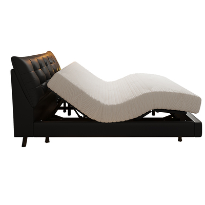 诗享迦大黑熊真皮电动智能床