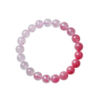 宫里上新桃夭天然水晶手串