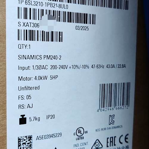 溢价-6SL3210-1PB21-8UL0/6SL32101PB2