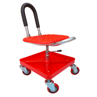 万向轮升降工作凳瓷砖美缝仓库理货凳车间干活座椅折叠汽修工具凳