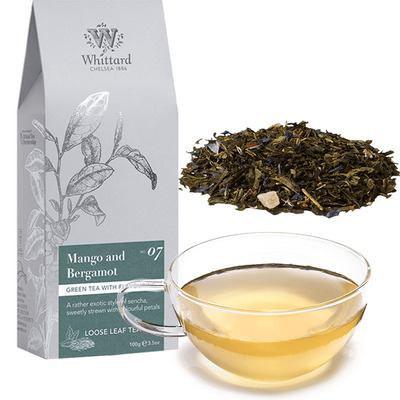 Whittard芒果佛手柑绿茶100g