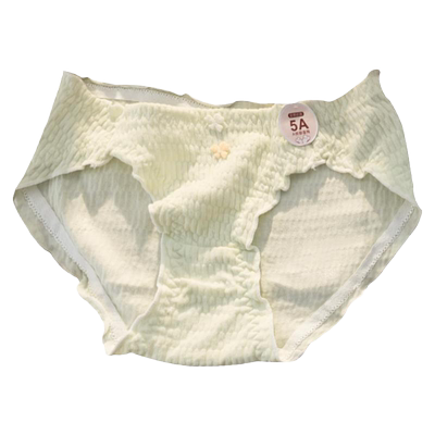 5A内裤女士纯棉抗菌全棉裆A类婴儿棉甜美纯欲少女生低腰三角短裤