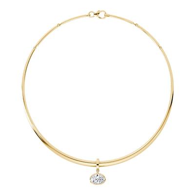 芮爱钻石项链培育钻石