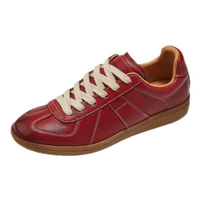 顺丰包邮尖头牛皮休闲橡胶底女鞋