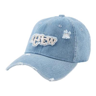 户外运动帽17CREW新款破洞遮阳