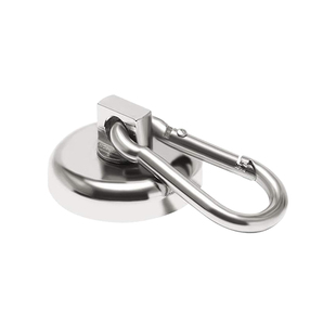 多功能强磁挂钩磁性吸盘登山扣锅磁可360°旋转磁扣钕铁硼强磁