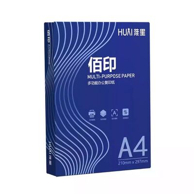 淮星A4加厚80g整箱8包打印复印纸