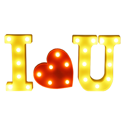 字母灯周岁快乐场景装饰布置