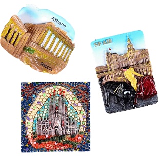 旅游纪念品世界冰箱贴德国俄罗斯希腊西班牙荷兰捷克瑞典