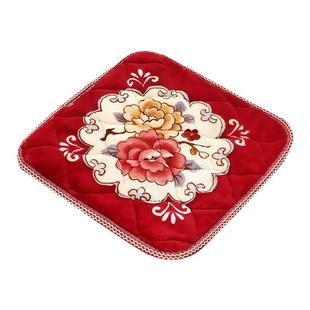 防滑毛绒加厚冬季坐垫办公室椅子坐垫四季通用餐厅沙发垫屁股坐垫