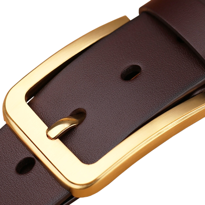 vgxoue休闲风男士针扣中年皮带