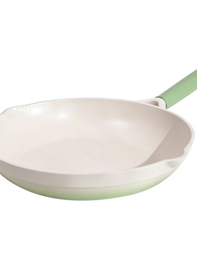 真聚油陶瓷不粘煎锅平底锅28CM