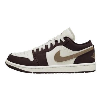 上尚 jj Air Jordan 1 Low AJ1 白棕色 低帮复古篮球鞋DC0774-200