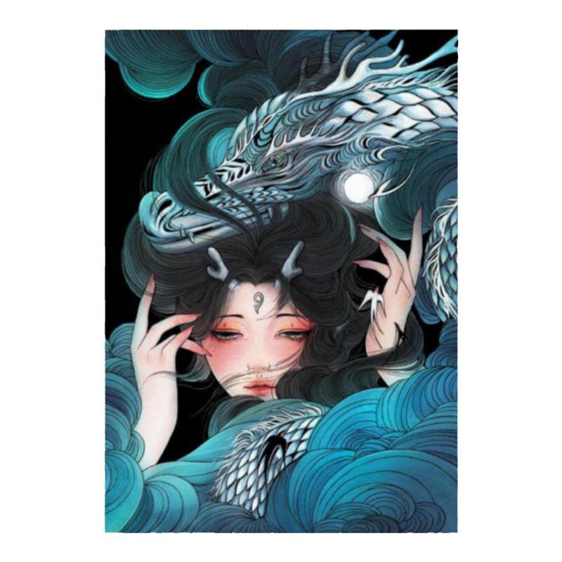 刮刮画彩色国潮夜景刮画纸手工刮画DIY创意手工制作画送闺蜜礼物