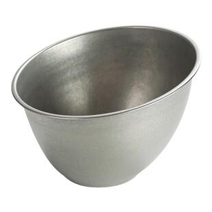 复古不锈钢生菜桶做旧烤肉蔬菜桶小吃碗垃圾桶斜口碗火锅厅调料碗