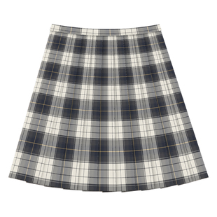 【木兰町JK制服馆】暮云正版原创设计JK高腰格裙全涤百褶裙半身裙