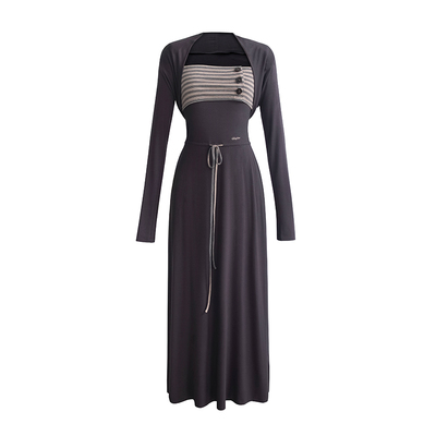 UNIFREEPLUS大码连衣裙罩衫套装