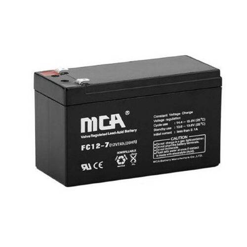 MCA蓄电池FC12712V5AH机房UPS电源配套消防照明EPS直流屏