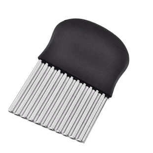 切土豆薯条厨房神器波浪刀薄片洋芋薯格波纹刀土豆刀萝卜狼牙刀具