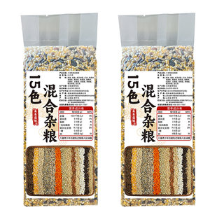 呆呆菇娘 十五色杂粮2/5斤山东黑米糙米胚芽米全谷物混合粥饭团