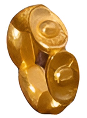 DIY串珠项链手链黄金色隔珠