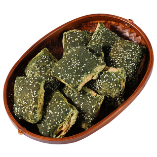 奉化千层饼 宁波传统糕点手工酥饼奉化特产溪口蒋孝房海苔千层饼