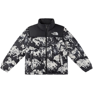 北面ICON马年儿童羽绒服男女96 Nuptse鹅绒新款TheNorthFace|8CZN