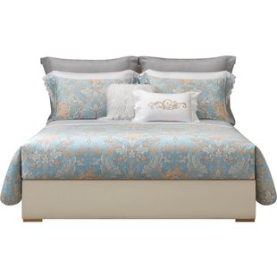 ROYALCOVER/罗卡芙经典欧式全棉长绒棉活性印花三/四件套 卡尔维