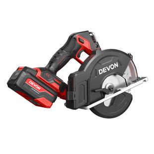 大有电圆锯5852锂电无刷金属锯150mm切割锯钢板切割机钢管电锯