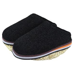 冬季男加厚加绒针织毛线拖鞋成品针织钩织棉拖鞋冬季勾线编织鞋女