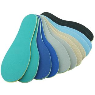 6双 弹力鞋垫女男士吸汗透气加厚减震运动鞋垫软底军训舒适高弹冬