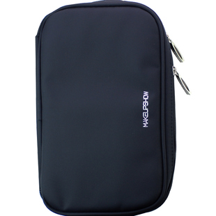 魅卡秀makeupshow专业化妆刷便携收纳全套美妆工具大容量空刷包B2