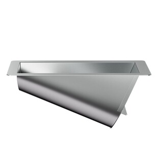 304白钢不锈钢农村旱厕改造蹲便器防臭蹲坑露天厕所茅坑后排水器