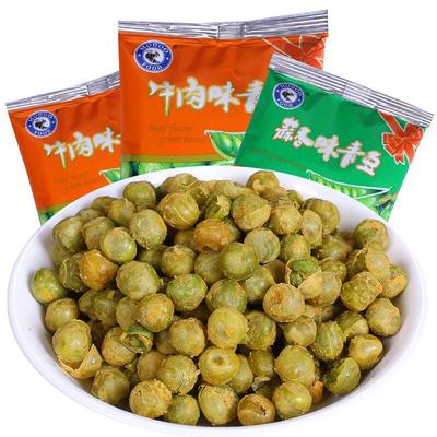 牧童食品牛肉蒜香青豆坚果炒货豌豆下酒小菜休闲风味小吃零食包邮