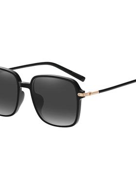 ins墨镜蔡司镜片防紫外线女方框