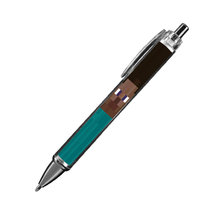 我的世界中性笔苦力怕文具凋零小学生史蒂夫文具村民末影自动铅笔