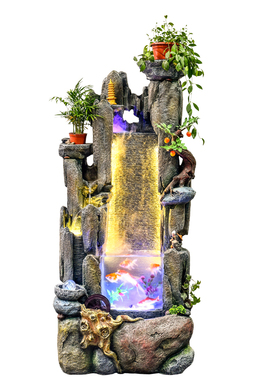 客厅办公室风水招财装饰假山摆件